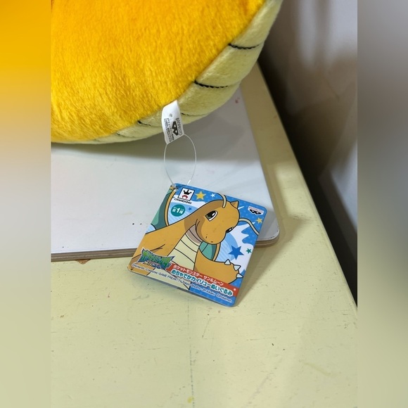 NWT RARE Benpresto Japanese Import Jumbo Pokémon Dragonite Plush Stuffed Animal - Picture 8 of 8